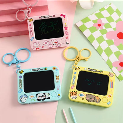 Creative Mini Graffiti Board Keychain - Bag Pendant & Reusable Drawing Tablet