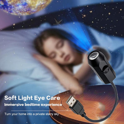 Premium 6-in-1 Galaxy Projector Night Light