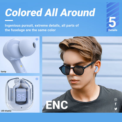 ACEFAST T6 TWS Earphone Wireless Bluetooth 5.0 Headphones Sport Gaming