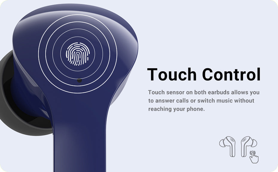 ACEFAST T6 TWS Earphone Wireless Bluetooth 5.0 Headphones Sport Gaming