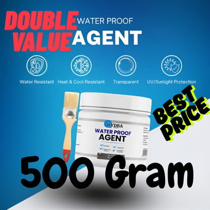 Hydra Waterproof Agent - Waterproofing Agent for Wall & Floor – With Brush