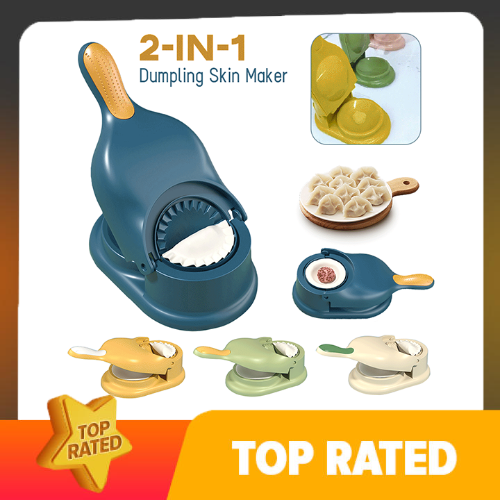 2 in 1 Kachori, Momo & Samosa Maker -  Hand Dumpling Making Tool