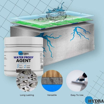 Hydra Waterproof Agent - Waterproofing Agent for Wall & Floor – With Brush