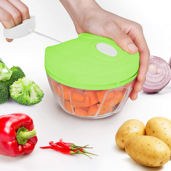 Manual Food Chopper Hand Pull String